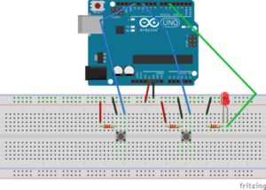 self-fold_LED_breadboard