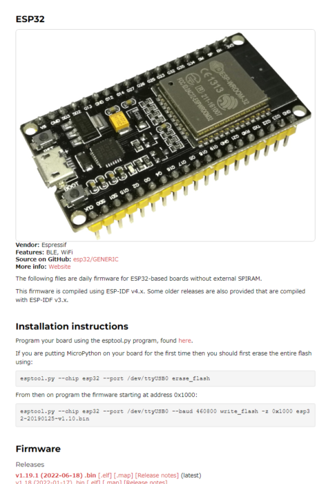 micropython-esp32