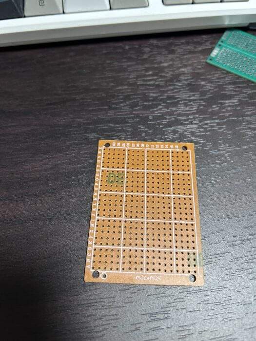 Printed circuit board with copper foil on only one side