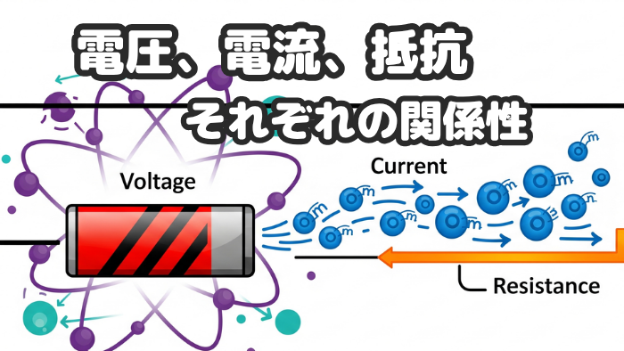 https://www.hobbyhappyblog.jp/electricity-basics-voltage-current-resistance-eyecatch